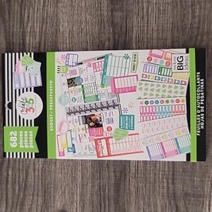 NAT Budget Happy Planner Stickers